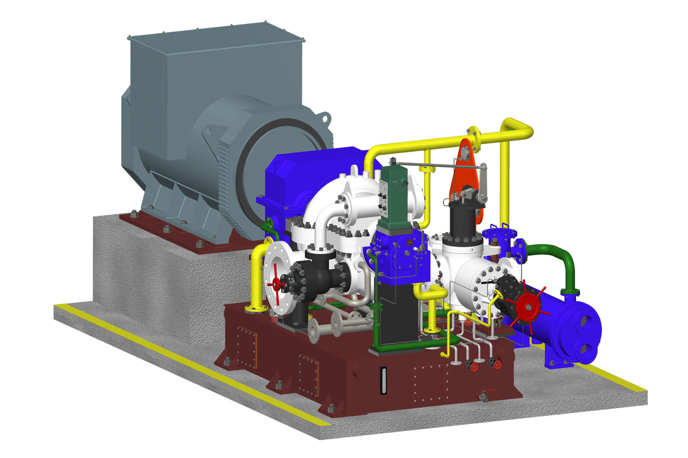 Induction Turbine / Turbine with Induction Generator